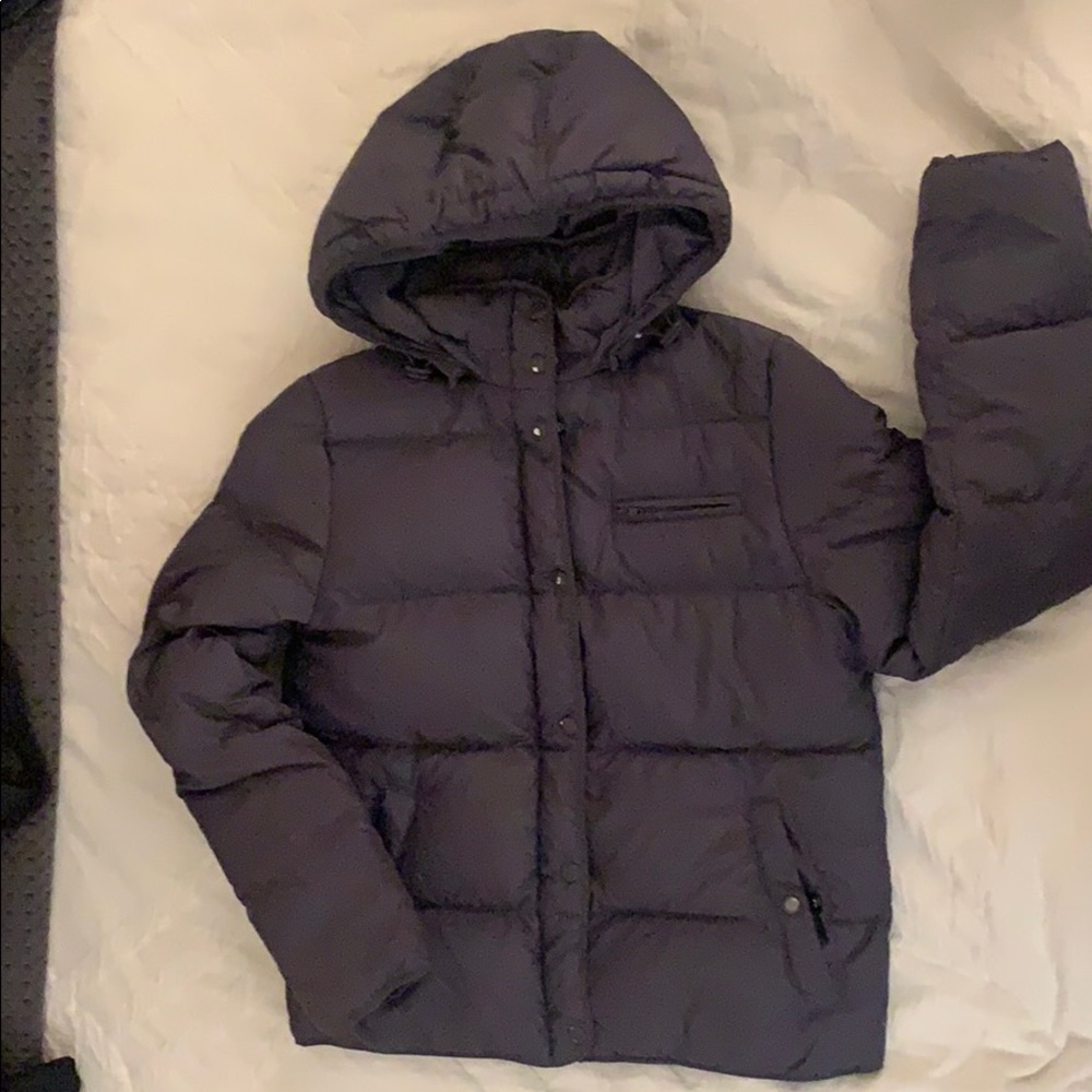 Puffer hooded jacket